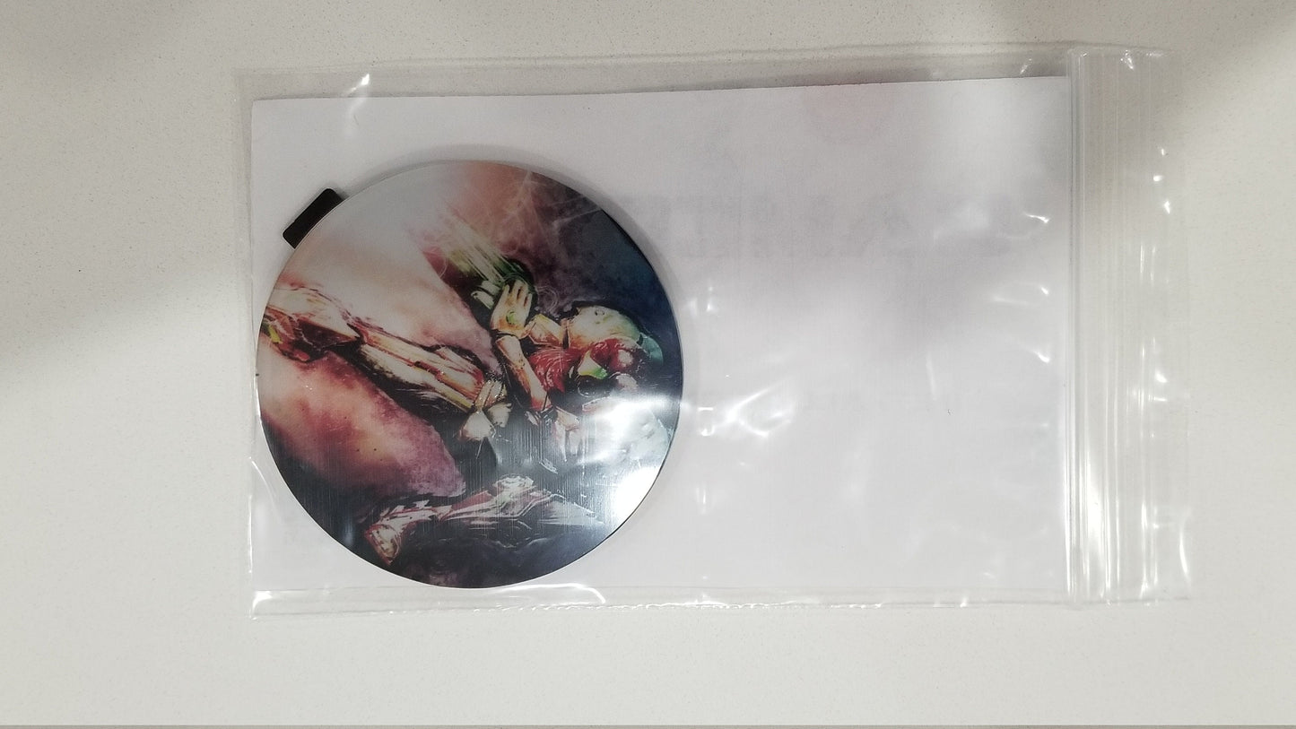 Samus Blaster - Metroid Prime Custom Gamecube Jewel, Badge, Faceplate