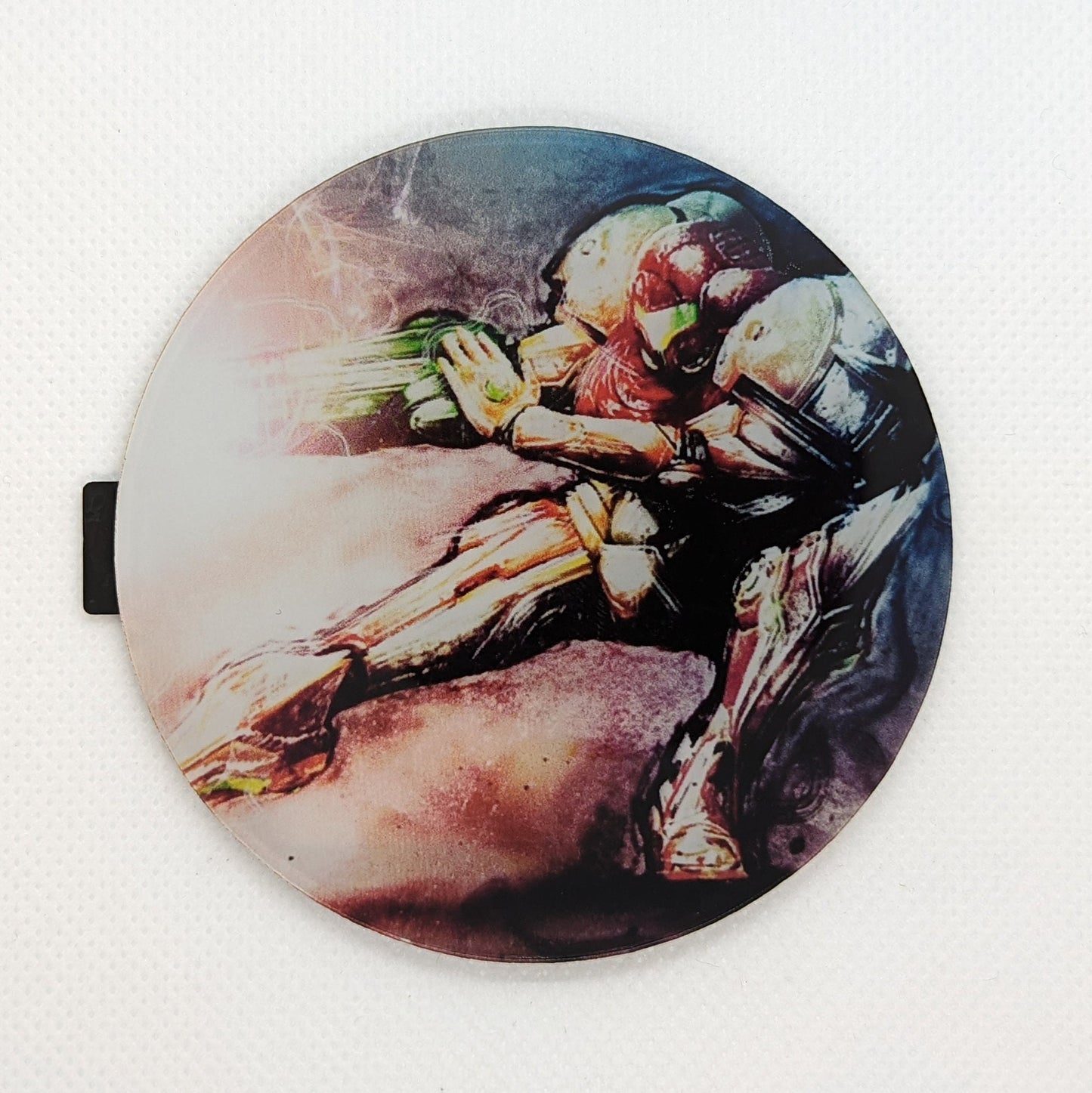 Samus Blaster - Metroid Prime Custom Gamecube Jewel, Badge, Faceplate
