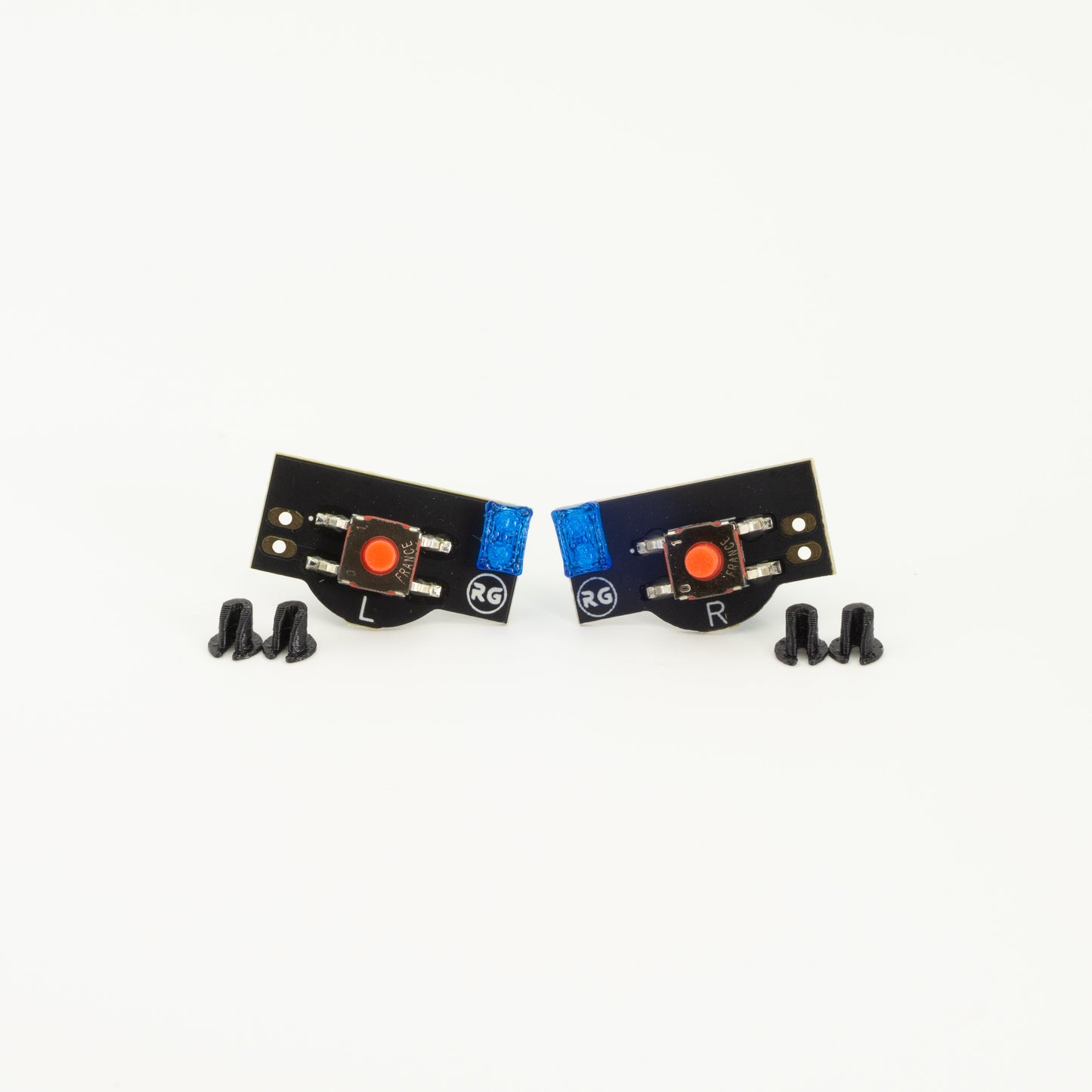 N64 Tactile R & L Kit PCBs and Stand Offs