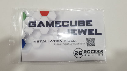 Samus Blaster - Metroid Prime Custom Gamecube Jewel, Badge, Faceplate