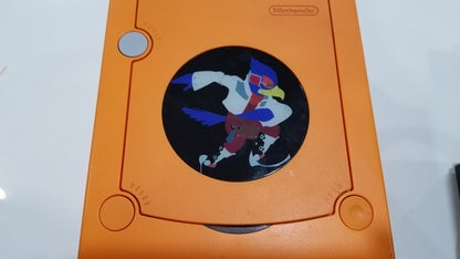 Falco Lombardi - Star Fox - Super Smash Bros Custom Gamecube Jewel, Badge, Faceplate