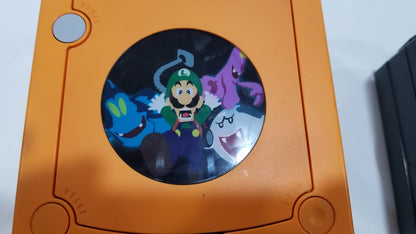 Luigi's Mansion Custom Gamecube Jewel, Badge, Faceplate