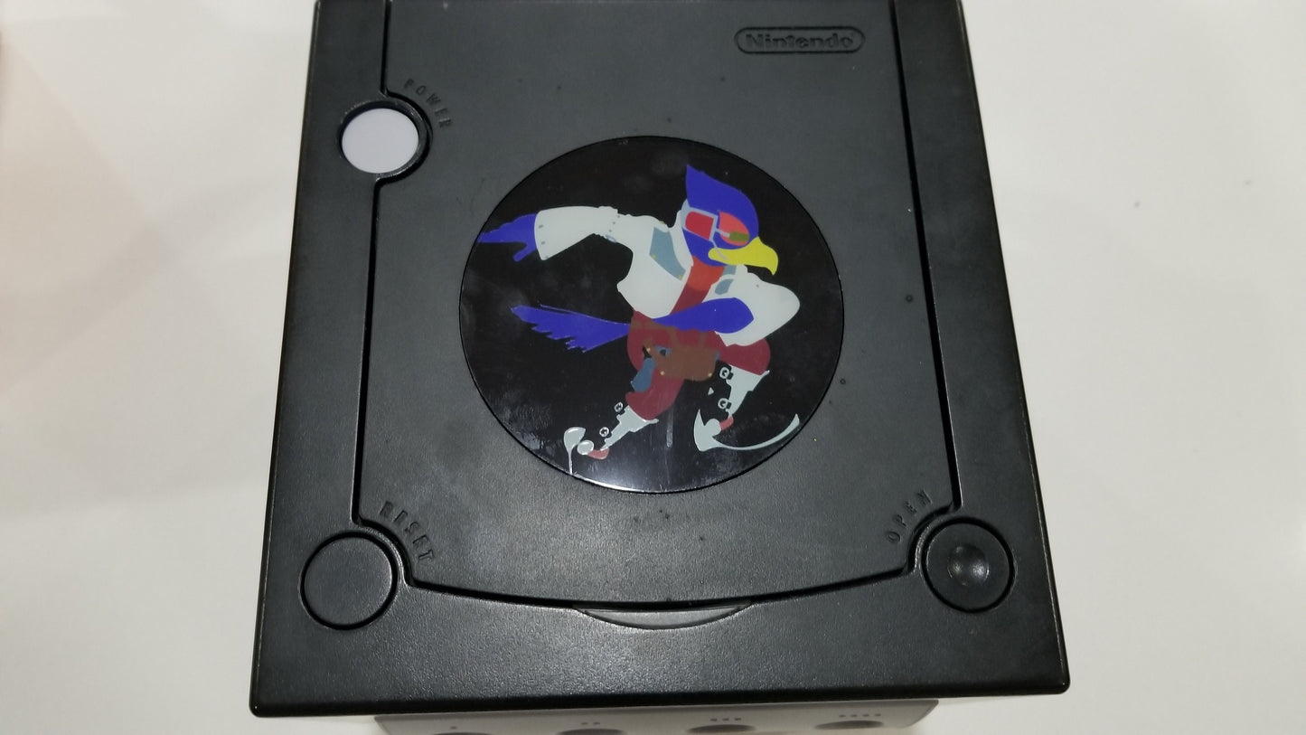 Falco Lombardi - Star Fox - Super Smash Bros Custom Gamecube Jewel, Badge, Faceplate
