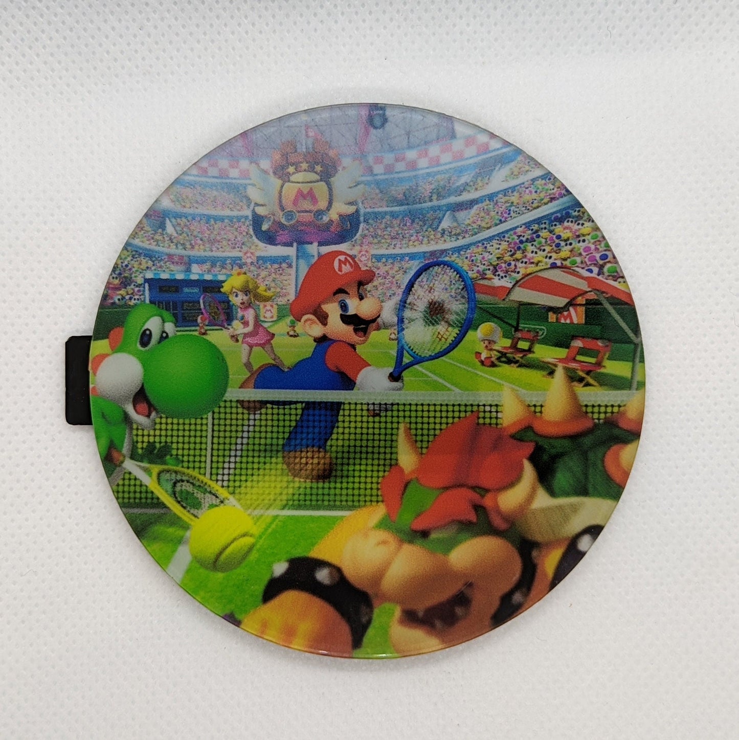 Mario Tennis Custom Gamecube Jewel, Badge, Faceplate