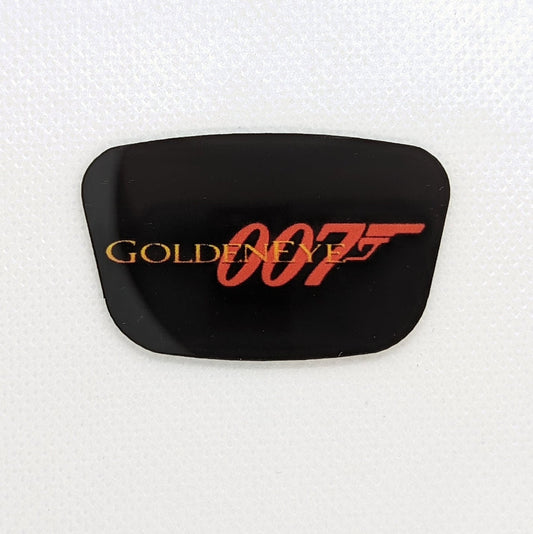 Goldeneye 64 007 Custom Nintendo 64 Jewel, Badge, Faceplate