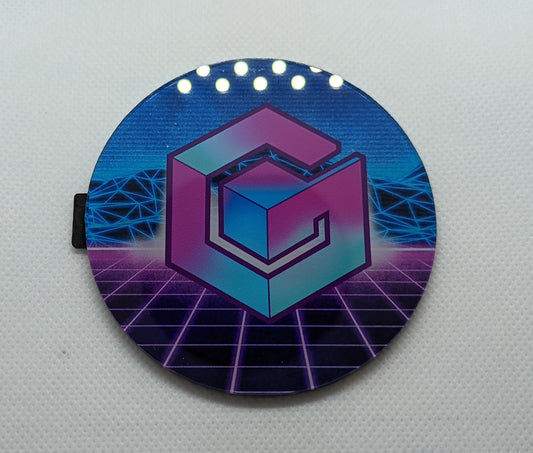 GC Vaporwave Custom Gamecube Jewel