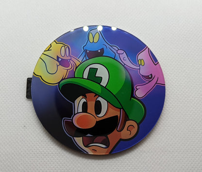Luigi Mansion Cartoon Custom Gamecube Faceplate