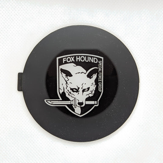 Fox Hound MGS Custom Gamecube Jewel, Badge, Faceplate