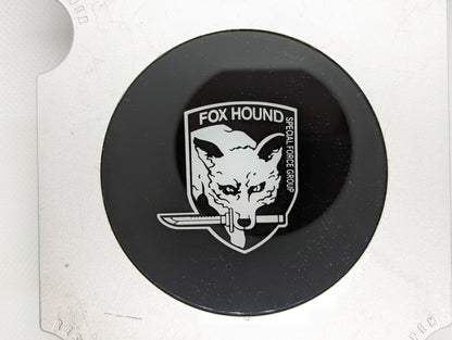 Fox Hound MGS Custom Gamecube Jewel, Badge, Faceplate