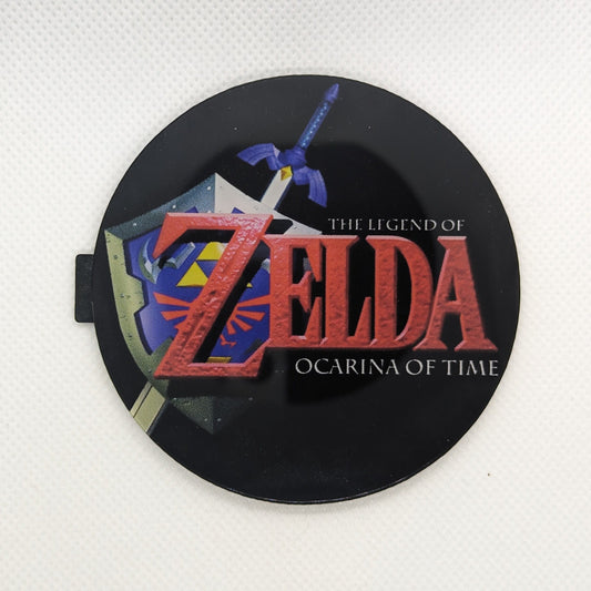 Ocarina of Time Custom Gamecube Jewel, Badge, Faceplate
