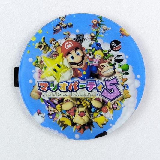 Mario Party 5 Japanese Custom Gamecube Jewel, Badge, Faceplate