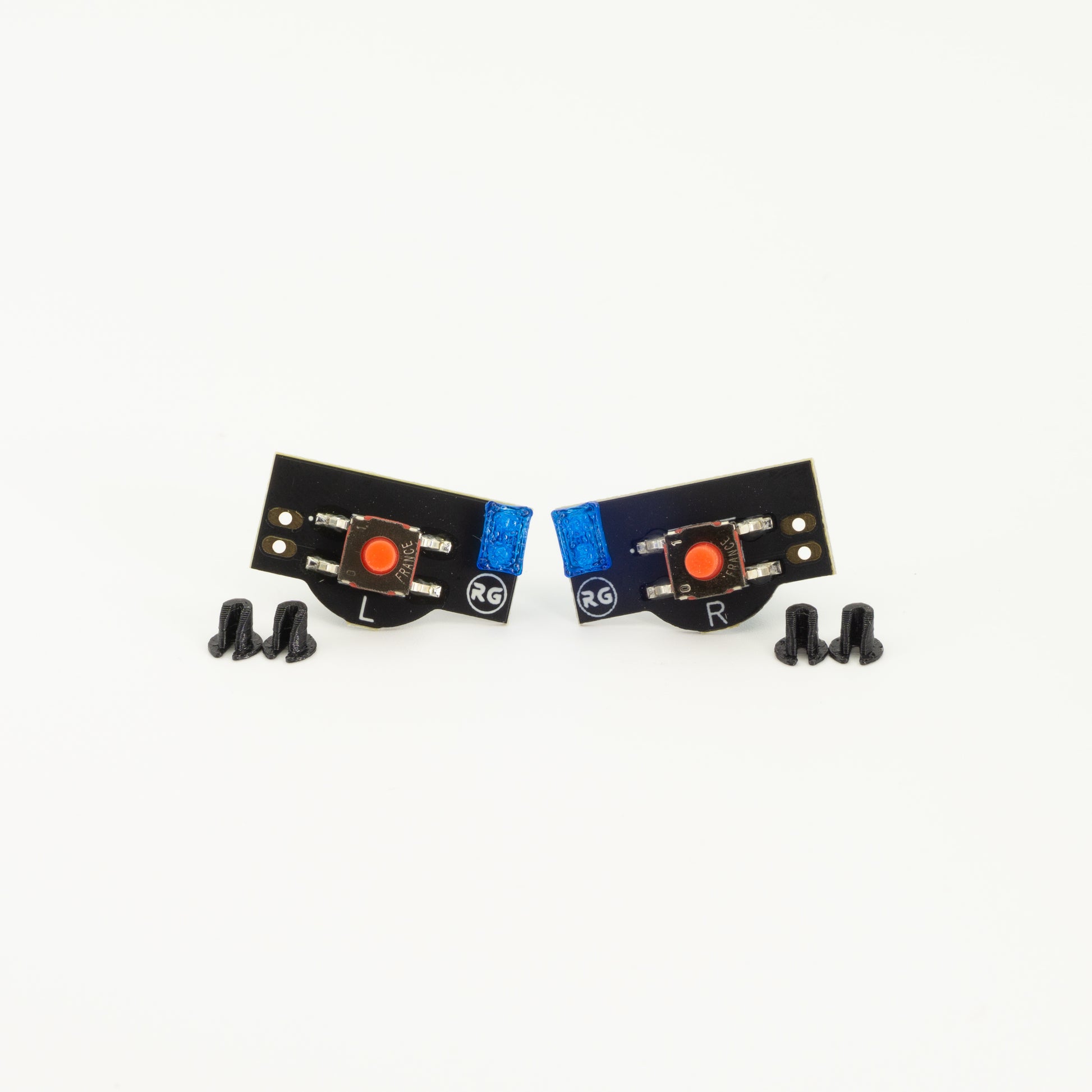 N64 Tactile R & L Kit PCBs and Stand Offs